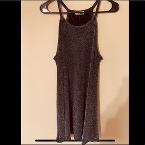 “Sparkly” Grey Black Dress